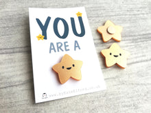 Load image into Gallery viewer, You are a star gold acrylic magnet