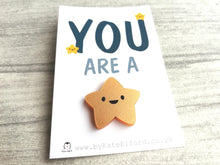 Load image into Gallery viewer, You are a star gold acrylic magnet