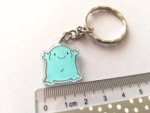 Load image into Gallery viewer, A little positive vibe keyring, recycled acrylic