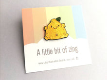 Load image into Gallery viewer, Seconds - A little bit of zing enamel lemon pin