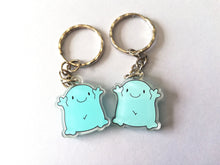 Load image into Gallery viewer, A little positive vibe keyring, recycled acrylic