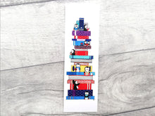 Load image into Gallery viewer, Penguins and books bookmark