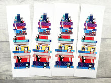Load image into Gallery viewer, Penguins and books bookmark