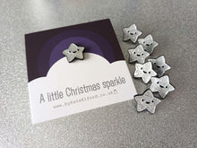 Load image into Gallery viewer, A little Christmas sparkle tiny star enamel pin