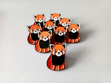 Load image into Gallery viewer, The Restful Red Panda Enamel Pin