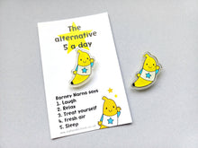 Load image into Gallery viewer, Barney Narna, mini recycled acrylic magnet