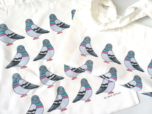 Load image into Gallery viewer, Seconds - Pigeon tote bag