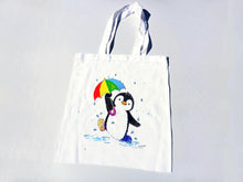 Load image into Gallery viewer, Seconds - Penguin tote bag