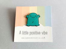 Load image into Gallery viewer, A positive vibe enamel pin