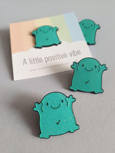 Load image into Gallery viewer, A positive vibe enamel pin