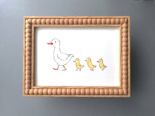 Load image into Gallery viewer, Duck and ducklings print