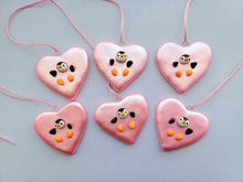 Load image into Gallery viewer, Penguin heart pink