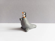 Load image into Gallery viewer, Penguin and seal