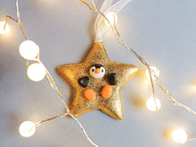 Load image into Gallery viewer, Penguin star gold