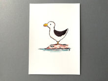 Load image into Gallery viewer, Seaside seagull print