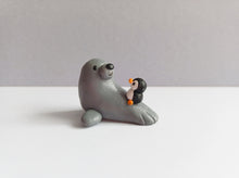 Load image into Gallery viewer, Penguin and seal