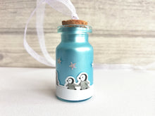 Load image into Gallery viewer, Mini glass penguin bottles