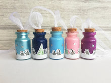 Load image into Gallery viewer, Mini glass penguin bottles