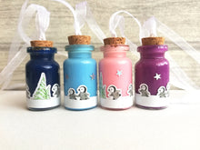 Load image into Gallery viewer, Mini glass penguin bottles