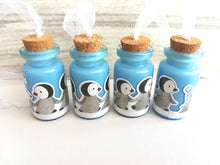 Load image into Gallery viewer, Blue Christmas penguin bottles