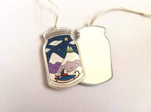 Load image into Gallery viewer, Penguins in a jar decoration and sticker