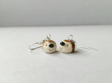 Load image into Gallery viewer, Hedgehog earrings

