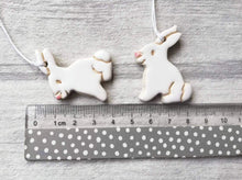 Load image into Gallery viewer, Pottery rabbit decorations, Easter decorations