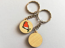 Load image into Gallery viewer, Robin keyring