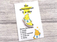 Load image into Gallery viewer, The alternative five a day, banana magnet
