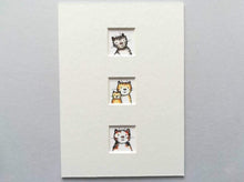Load image into Gallery viewer, Tabby, ginger cat and kittens and a tortoiseshell cat art print
