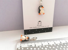 Load image into Gallery viewer, Penguin stitch marker
