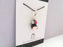 Load image into Gallery viewer, Puffin bird stitch marker