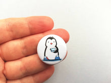 Load image into Gallery viewer, Mini penguin badge