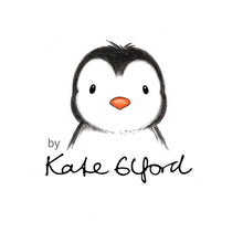 Load image into Gallery viewer, Penguin love heart decoration. Little wooden penguin tag, Red heart Christmas ornament