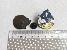 Load image into Gallery viewer, Nativity enamel pin, Christmas brooch, baby Jesus,crib, donkey, sheep and star. The reason for the season, Christian pins, Christmas
