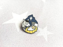 Load image into Gallery viewer, Nativity enamel pin, Christmas brooch, baby Jesus,crib, donkey, sheep and star. The reason for the season, Christian pins, Christmas