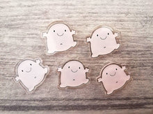 Load image into Gallery viewer, A little blob of happiness magnet, tiny recycled acrylic, mini cute pink blob, positive gift, friendship, supportive, care
