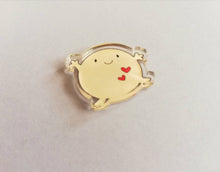 Load image into Gallery viewer, A hug magnet, cute mini positive fridge magnet, tiny, friendship, postable hug and love, supportive, recycled acrylic