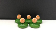 Load image into Gallery viewer, Miniature owl. Pottery and glass tiny ornament. Cute mini owls