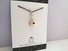 Load image into Gallery viewer, Ceramic hedgehog stitch marker, mini hedgehog charm