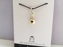 Load image into Gallery viewer, Ceramic hedgehog stitch marker, mini hedgehog charm