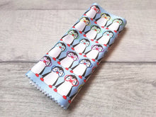 Load image into Gallery viewer, Glasses, screen cleaner, penguin lens cloth, cute screen wipe, fabric screen wipe