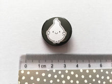 Load image into Gallery viewer, A little bit of light for the dark button badge, cute blob, positive gift, friendship, care, supportive, anxiety, mini badge
