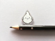 Load image into Gallery viewer, A little bit of light for the dark magnet, tiny recycled acrylic, mini cute blob, positive gift, friendship, support, anxiety, care