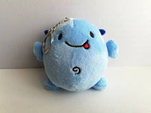 Load image into Gallery viewer, Worry Gobbler, plush small keyring, funny positive gift, cute anti anxiety keychain, recycled filling