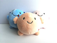 Load image into Gallery viewer, A hug, small soft plush keyring, cute happy gift, care, love you, friend, keychain, recycled filling