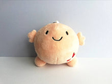 Load image into Gallery viewer, A hug, small soft plush keyring, cute happy gift, care, love you, friend, keychain, recycled filling