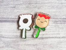 Load image into Gallery viewer, You are blooming brilliant, recycled acrylic mini magnet, cute flower, positive fridge magnet, friend, thank you, supportive