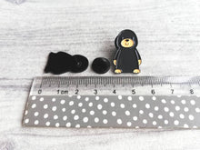 Load image into Gallery viewer, Motivational mole enamel pin, positive gift, you matter pin, small cute mole