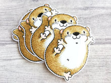 Load image into Gallery viewer, Otter vinyl sticker
